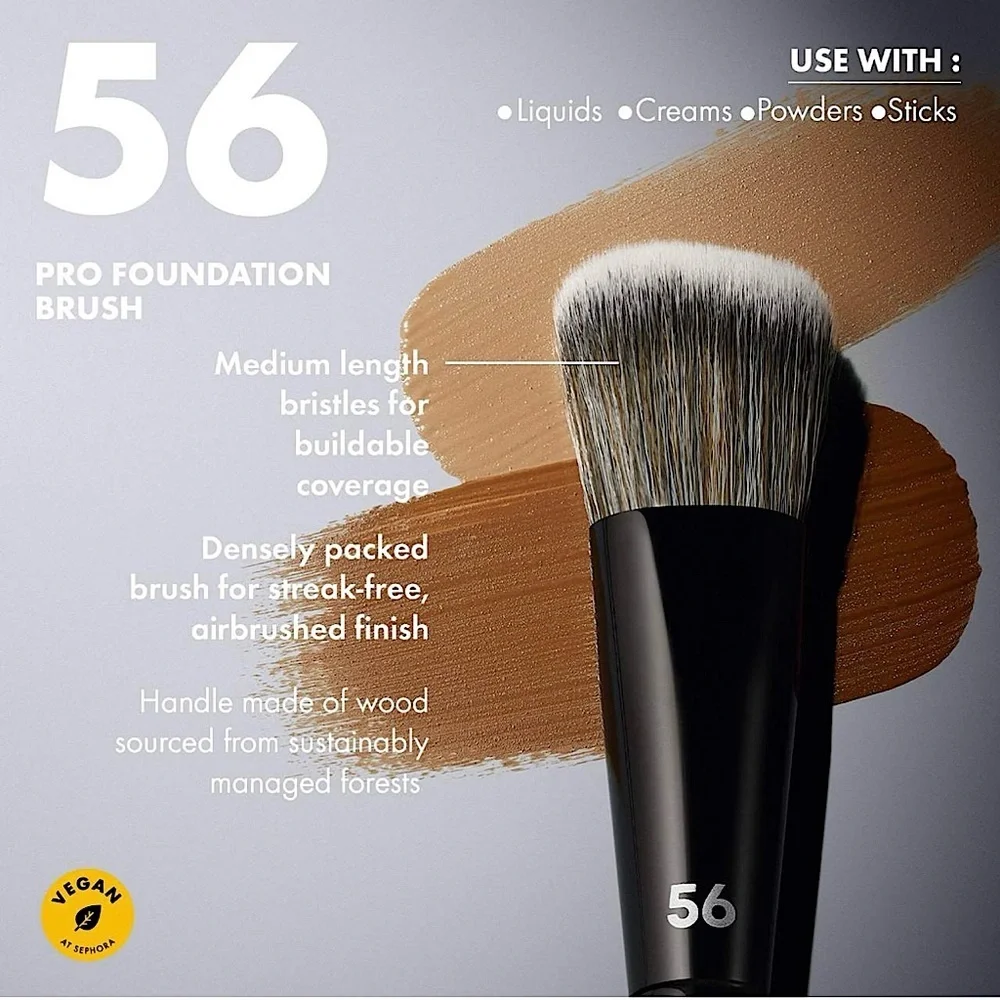 Sephora Pro Foundation Brush #56 - Picture 2 of 3